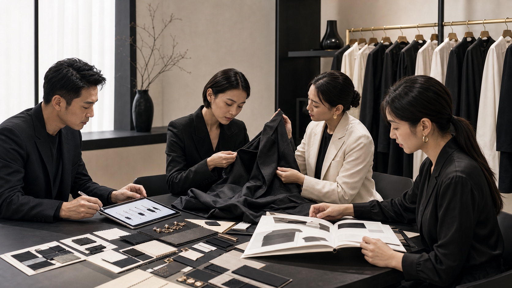 服装买家沟通与商业信任场景的能力样片